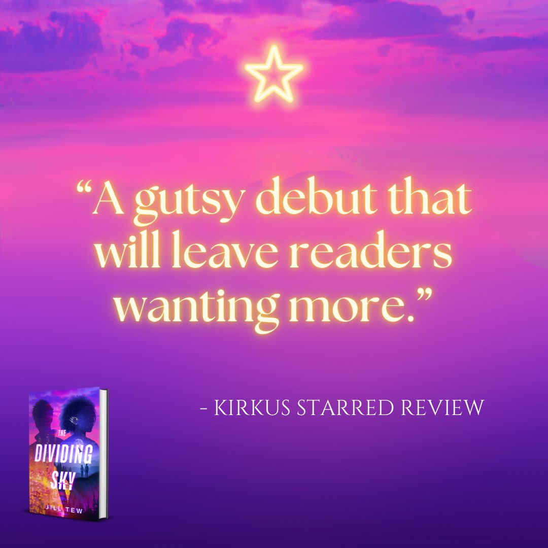 Jill Tew 🌌 THE DIVIDING SKY is in stores now!🌌 tweet media