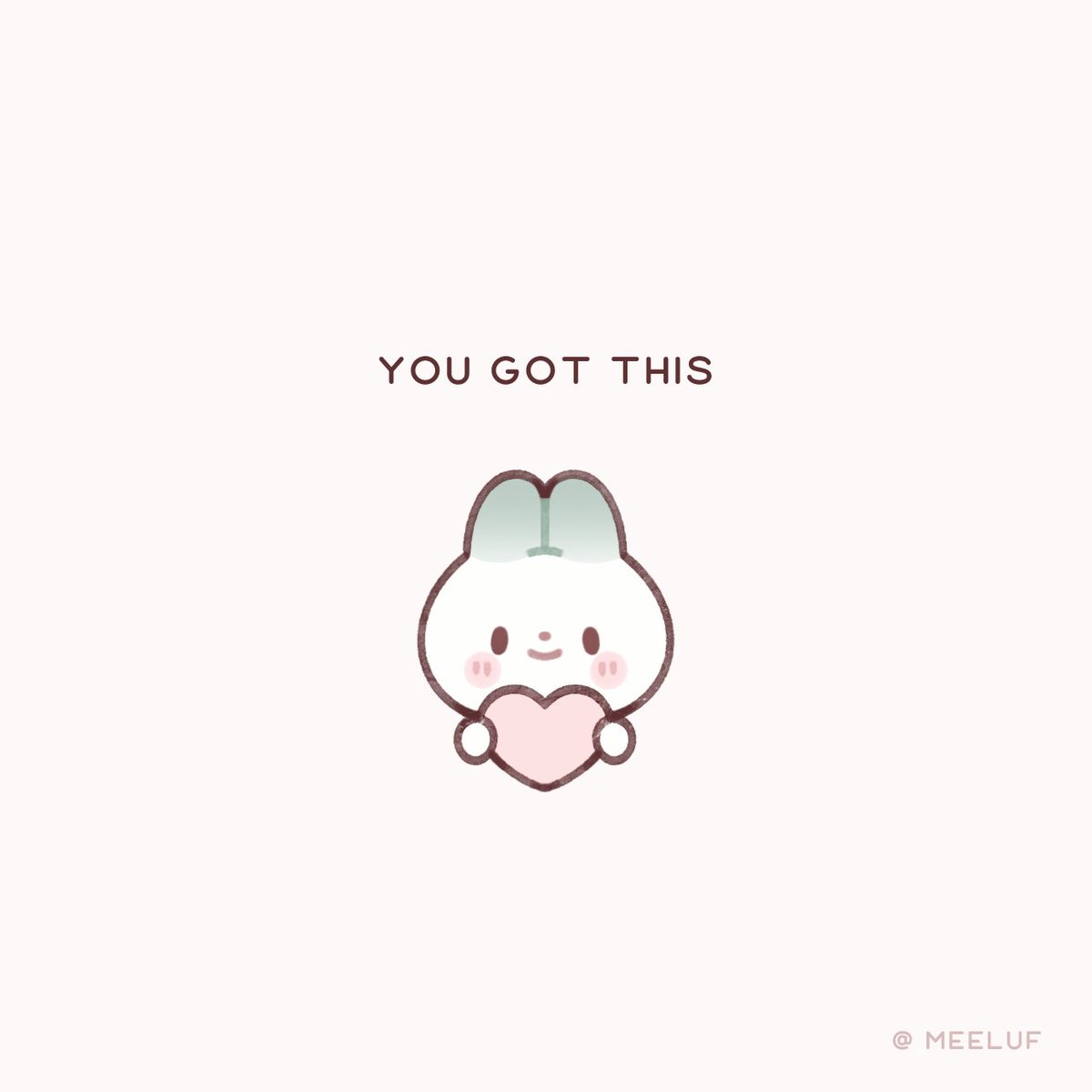 Cheering you on 🩷 