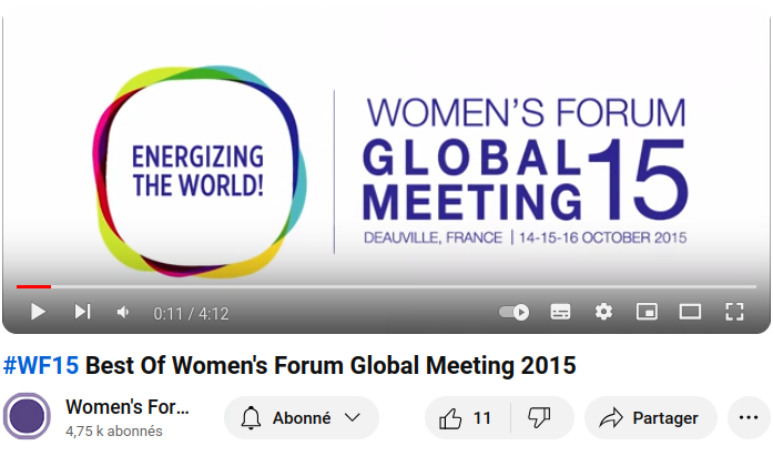 Casimir_Noir's tweet photo. #Globalisme et #Féminisme-Ultra
En 2015 la "potentielle première-ministrable" #LaurenceTubiana participait au #WFGM15 (#WomensForum Global Meeting)  "Women's Forum for the Economy and Society" ONG fondée par #AudeDeThuin (et racheté depuis par #Publicis)
https://t.co/MfcxkemkKt https://t.co/Y53zh1xtnT