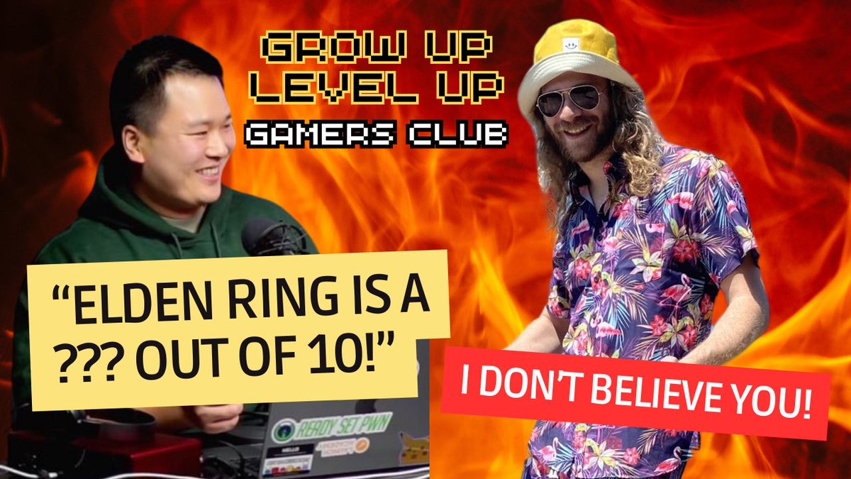 Introducing the “GULU Gamers Club”! A new show where <a href="/samsonxp_/">Samson 🎧 Grow Up Level Up</a> and <a href="/SirDrJM/">SirDrJM (Jordan)</a> share their recommendations and impression on games that are worth the short 1-2 hours a day you get to enjoy games! 

Also did <a href="/samsonxp_/">Samson 🎧 Grow Up Level Up</a> really call Elden Ring a bad game?! 

Link below!