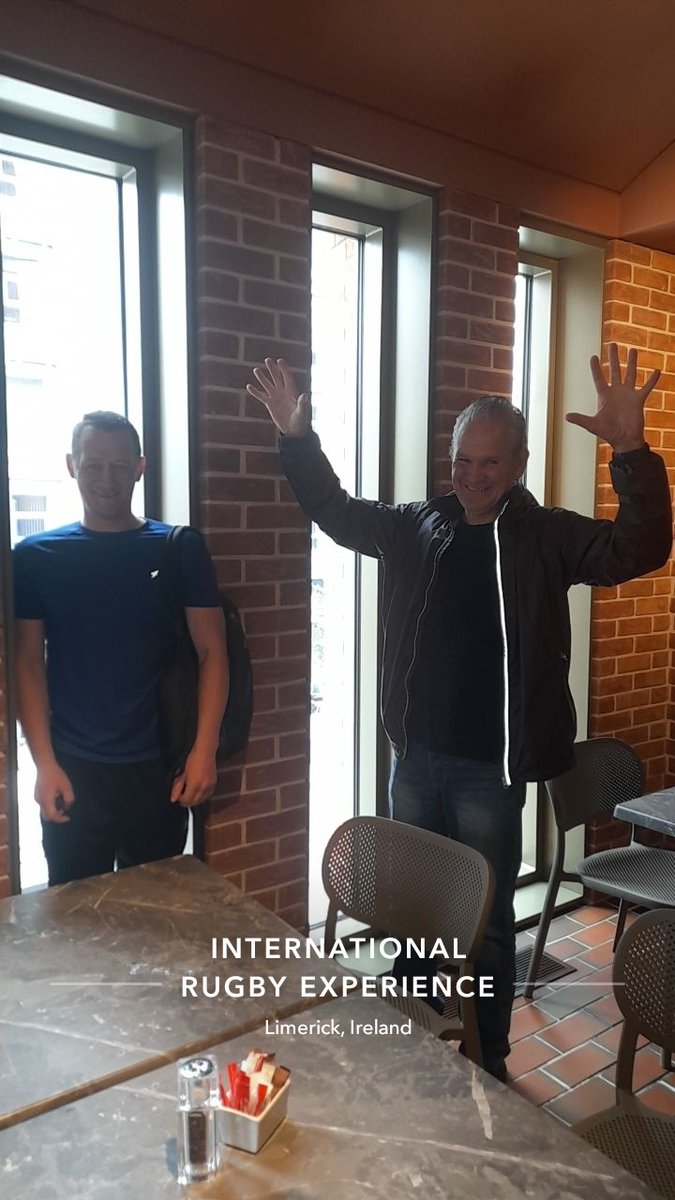 We had our first of many visits to <a href="/IRELimerick/">International Rugby Experience</a> today...it was a huge hit..we will return soon..