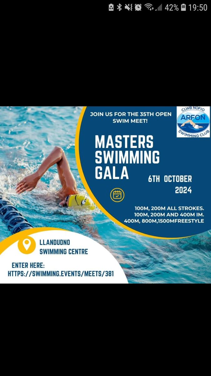 Arfon Swimming Club tweet media