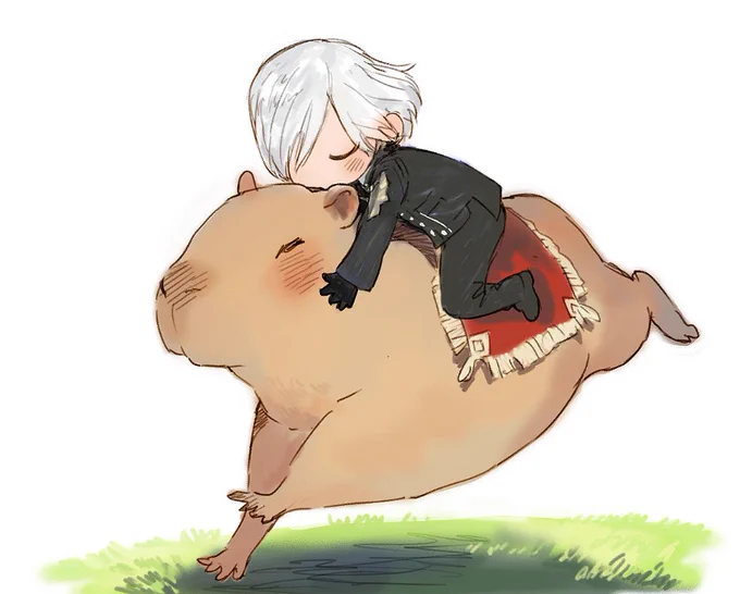 小虫さんに自機ちゃん描いて頂いた  