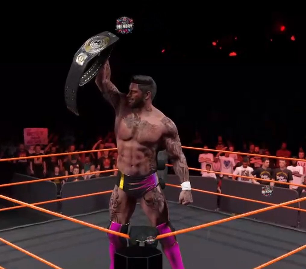 UWF_WWE2k's tweet photo. What a show!
What a main event!

And your NEW TWF Global Champion AND FIRST Double Champion in the TWF, Matt Hendry!

@ARW_EFed #TWF #WWE2k24 #EFed https://t.co/ACNj1PUKcN
