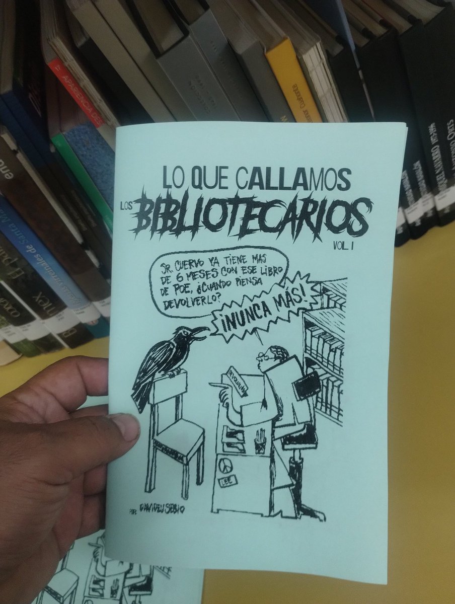 Ahora que los Bibliotecarios de Jalisco están luchando por sus derechos laborales aparece mi Fanzine, les prometo que es pura casualidad. Pero eso no quita mi apoyo total  a los trabajadores de la Secretaria de Cultura Jalisco en su búsqueda por mejores condiciones laborales!