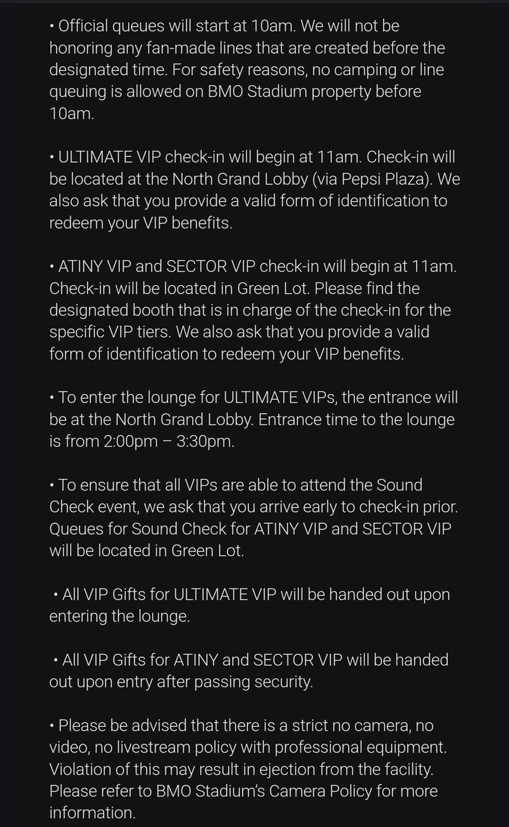 ateezconcerts's tweet image. ultimate vip for bmo stadium is a lounge! 

nothing about food or drinks but yeah 😅

#ATEEZinLA #ATEEZWORLDTOUR2024 #TowardsTheLight