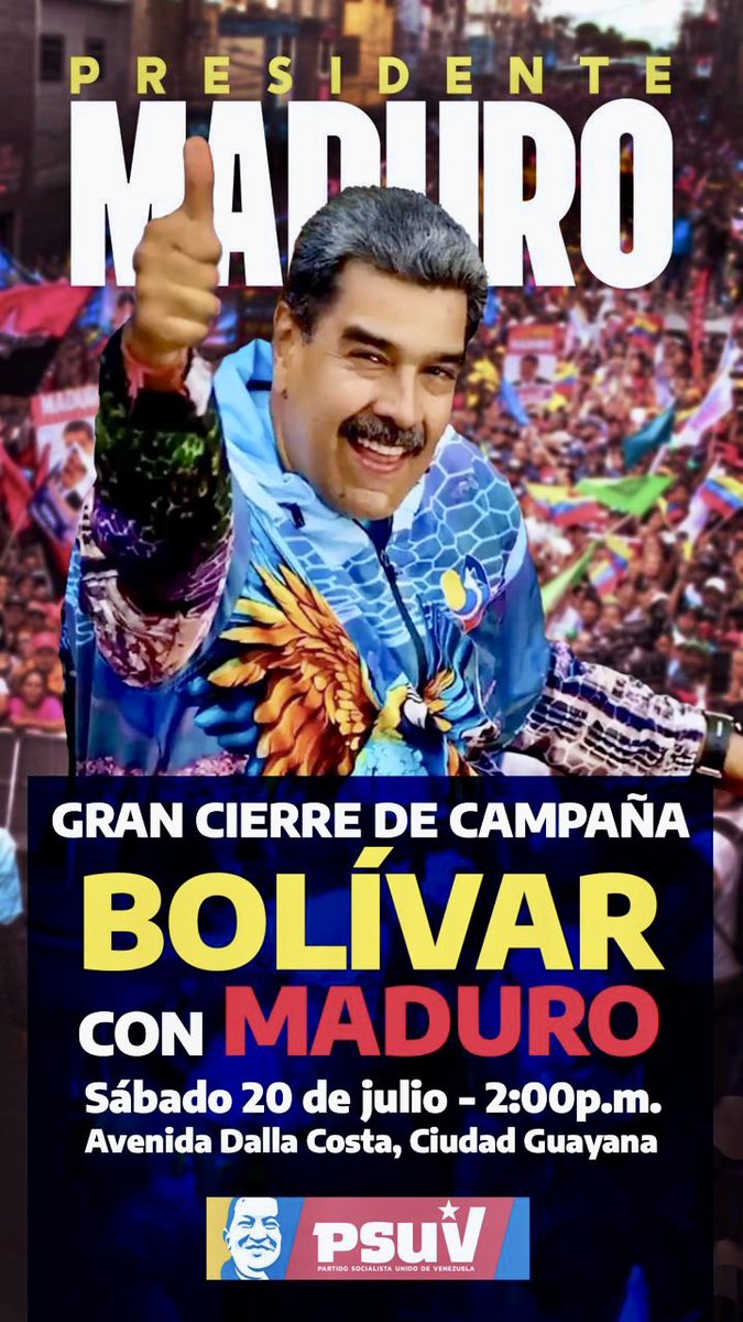 San Félix: 
A demostrar con quién está el pueblo de BOLÍVAR.