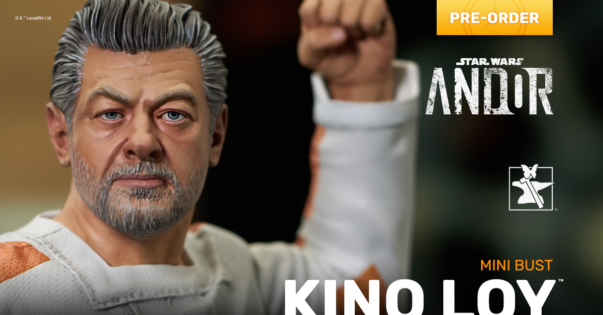 GentleGiantLTD's tweet photo. Inspired by the floor manager from the Narkina 5 facility featured in STAR WARS: ANDOR™, Kino Loy makes his debut as a 1:6 scale collectible Mini Bust. Limited to just 2000 pieces and available to pre-order at https://t.co/oXe2s07Gym.
#StarWars #Andor #KinoLoy #MiniBust https://t.co/QuKLJzWj5L