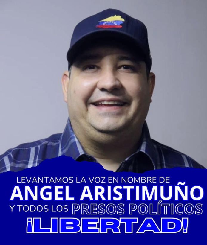 kethymendoza's tweet photo. - Nuestro apoyo y respaldo para todos los presos políticos del país. *_LIBERTAD PARA LOS PRESOS POLÍTICOS Y PARA ÁNGEL ARISTIMUÑO_*
#LibertadParaLosPresosPoliticos 
#LibertadParaAngelAristimuño https://t.co/qf93KTN2UX