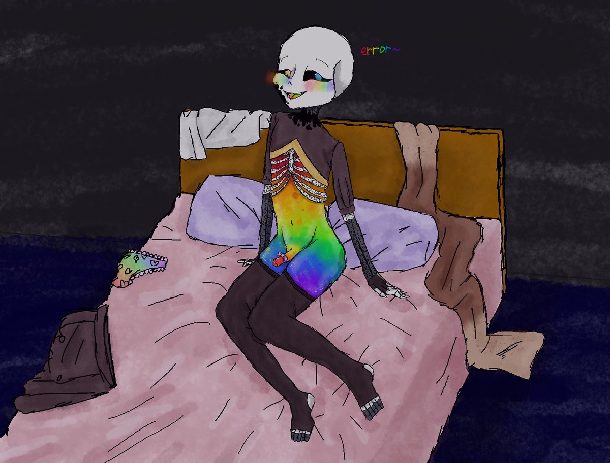 No_name_know_n's tweet photo. - Error~ I have been waiting for you~
#errorink #errink #inksans #errorsans #sanscest #nsfw #undertale #undertaleAU https://t.co/xVLjo2Uikh