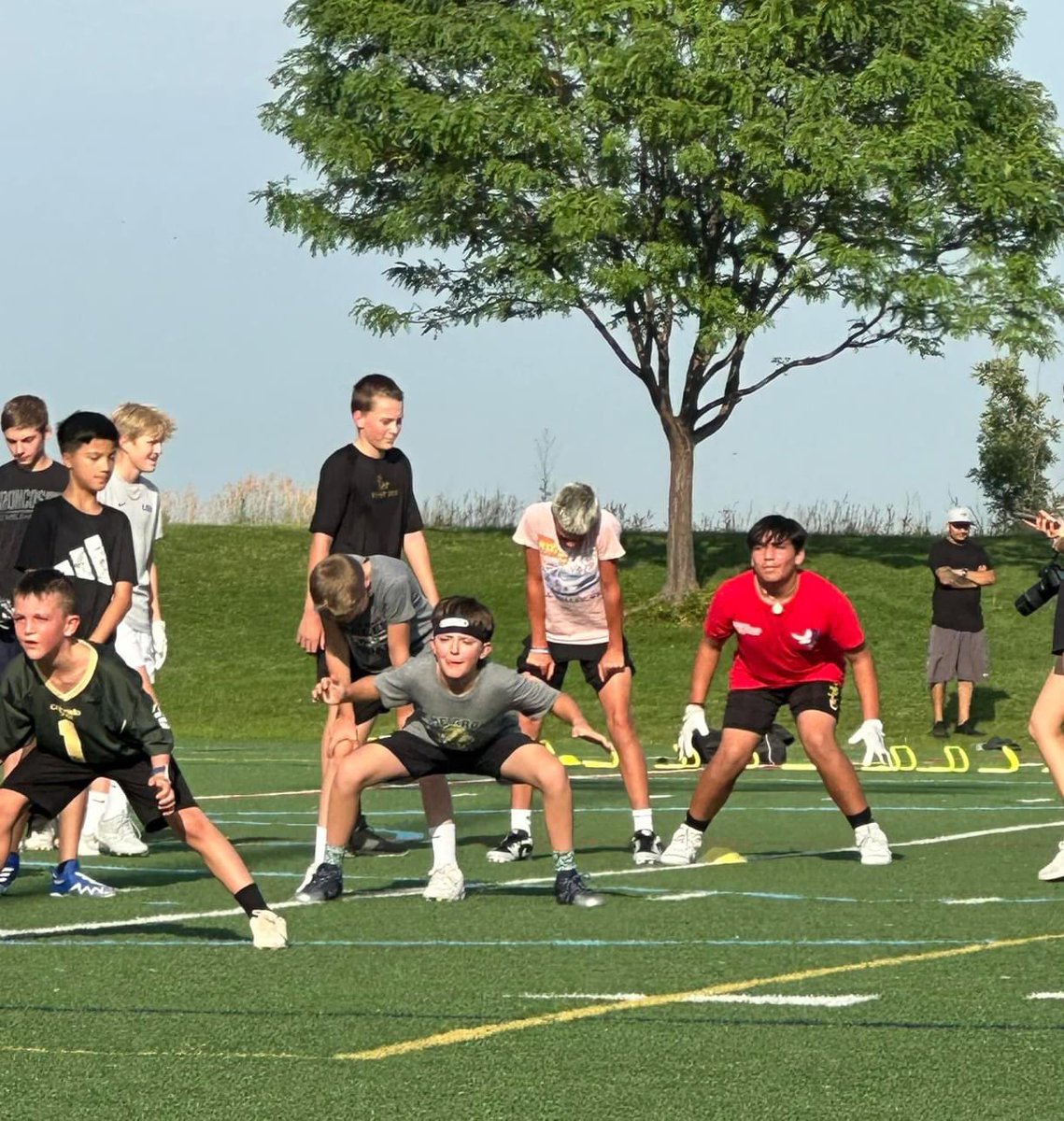 bvp4mvp's tweet photo. Awesome football camp put on by Elite Youth Sports and @TheGGGuard! Kids worked hard, learned a lot, and had a ton of fun. @CSUFootball players we great! @jacksonb2023 @iamjamariperson Justin Marshall, Tanner Morley, and Jordan Williams were fantastic 👏🏻
Go Rams! 🐏 https://t.co/shRFzAaQTq