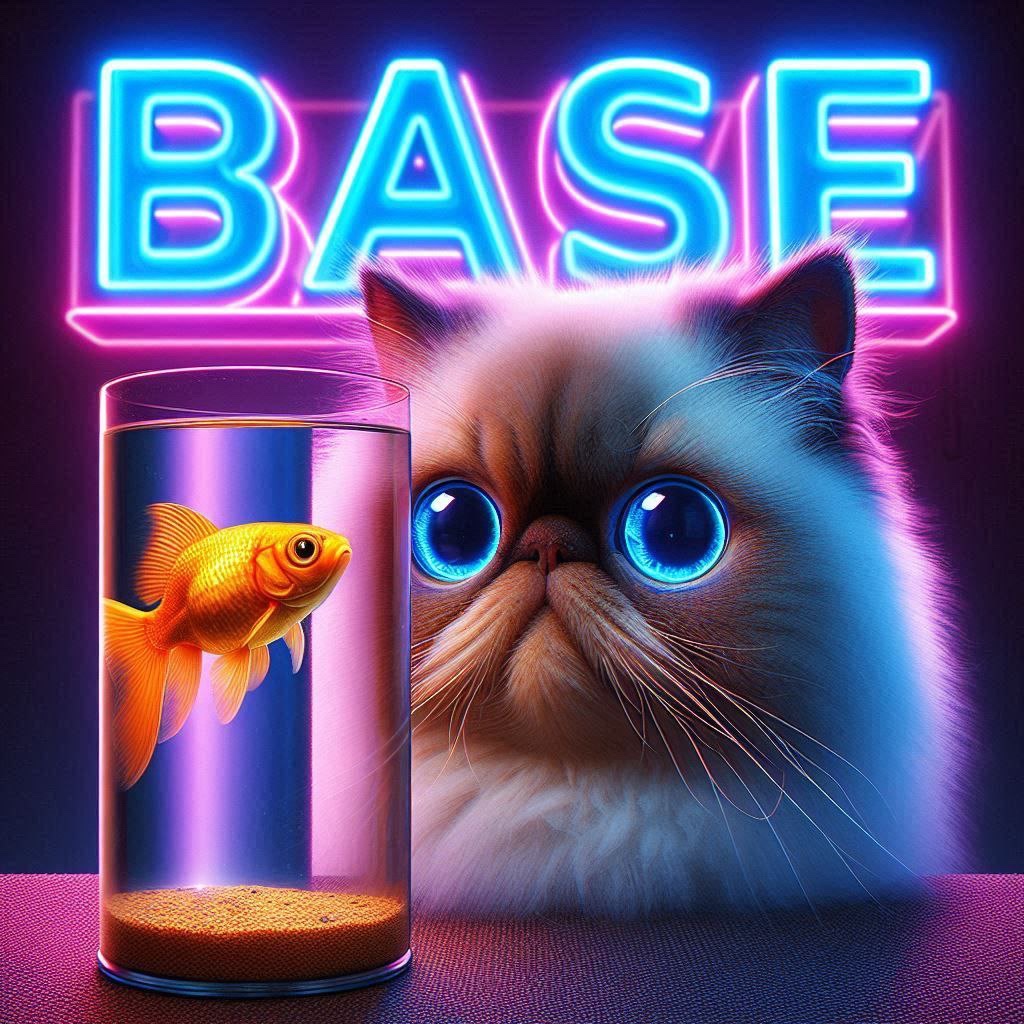 agoldfishonbase's tweet photo. @MrMigglesOnBase I think you’re doing just fine. Welcome to @base!! Just don’t #eatthefish, #feedthefish @agoldfishonbase https://t.co/YNmWW1uh21