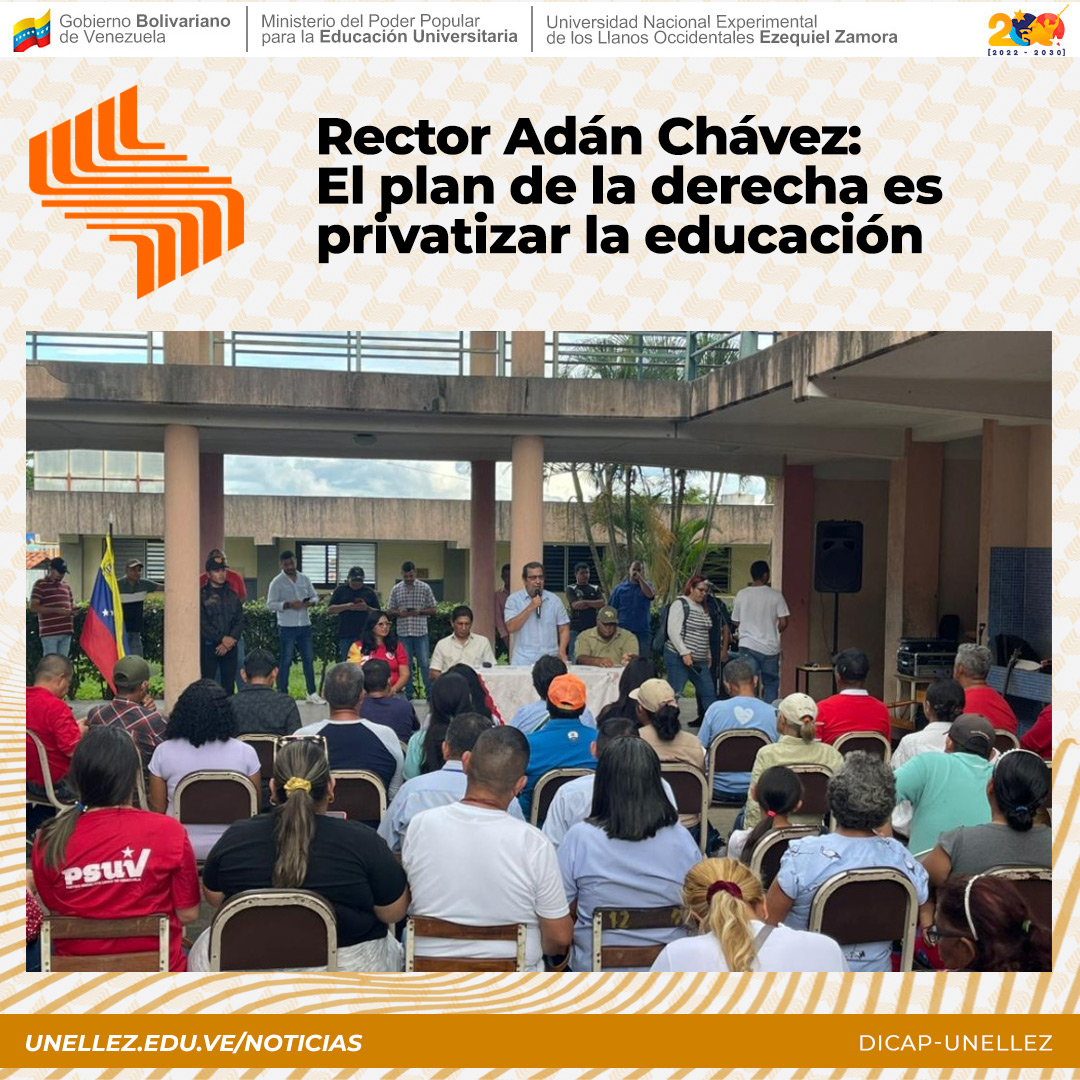 La revolución sembró en todo el país centros de educación inicial, escuelas, liceos y universidades para cumplir con el principio bolivariano de la educación gratuita y de calidad, sin distingos de ninguna naturaleza. unellez.edu.ve/noticias/index…