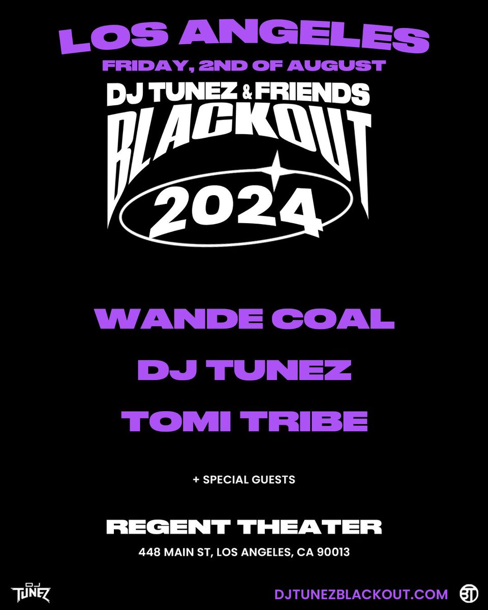 DJ_TUNEZ's tweet photo. DJ TUNEZ X @wandecoal
#ISKABA LIVE
August 2nd - Los Angeles!
August 10th - Philadelphia!
For tickets https://t.co/dzXBD2W8sb https://t.co/g6p8mKEDMK