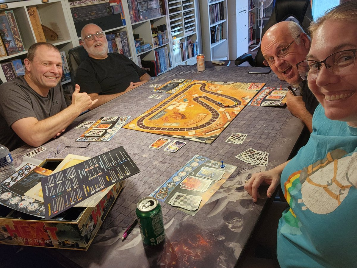 emilyd333's tweet photo. Feeling the Heat!
I was first for most of the race and Jon beat me out in the end. GG!
@GoodEnoughParty
#DaysOfWonder
#asgerHardingGranerud #danielSkjoldPedersen https://t.co/ebAc57ez9I