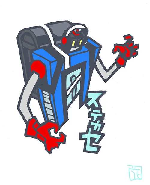 このタッチで超人イラスト。ステカセキング。#キン肉マン #このタッチ#ファンアート 