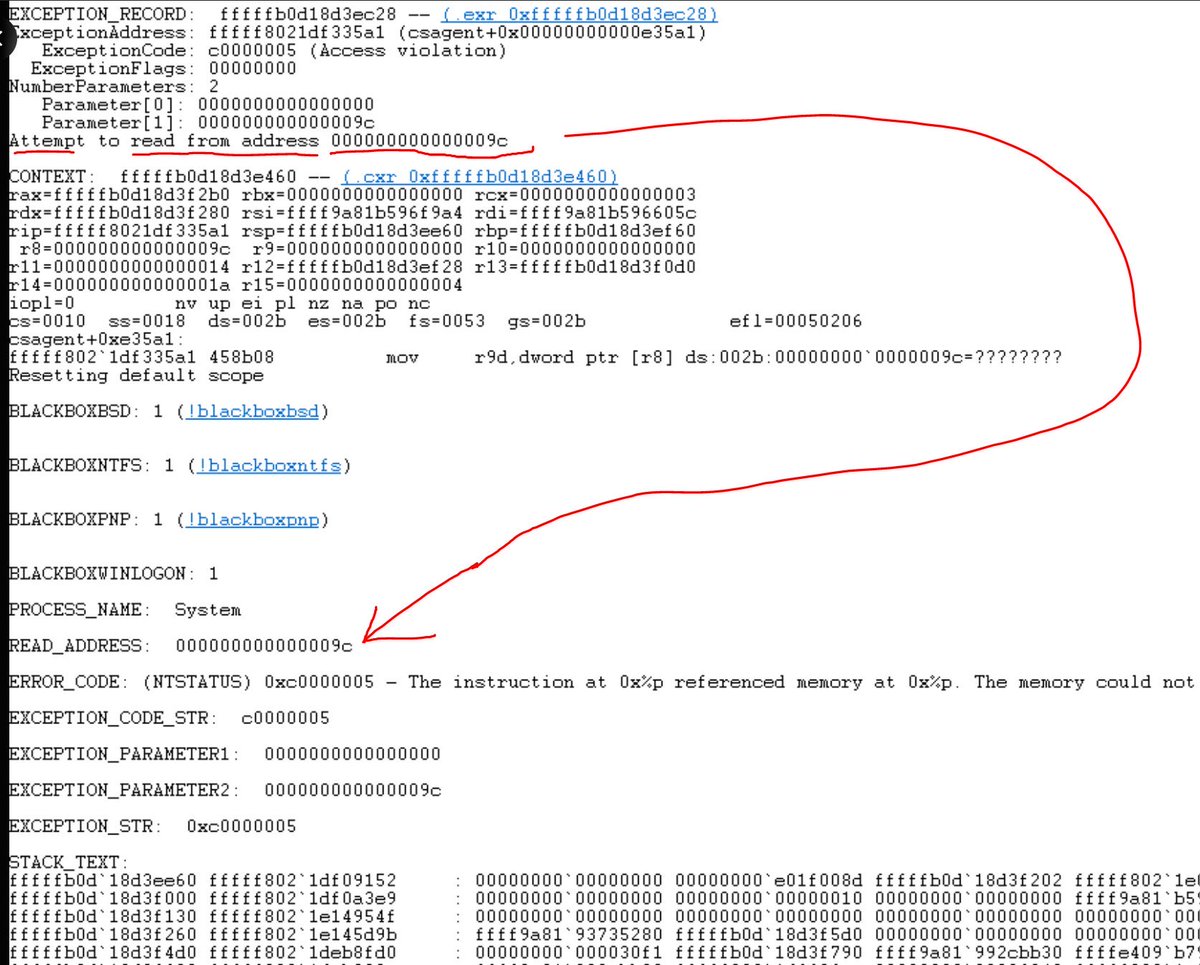 martypartymusic's tweet image. Bug in the C++ code of @CrowdStrike already exposed - if this was open source like web3 it wouldn’t have happened. 

#nullpointerexception