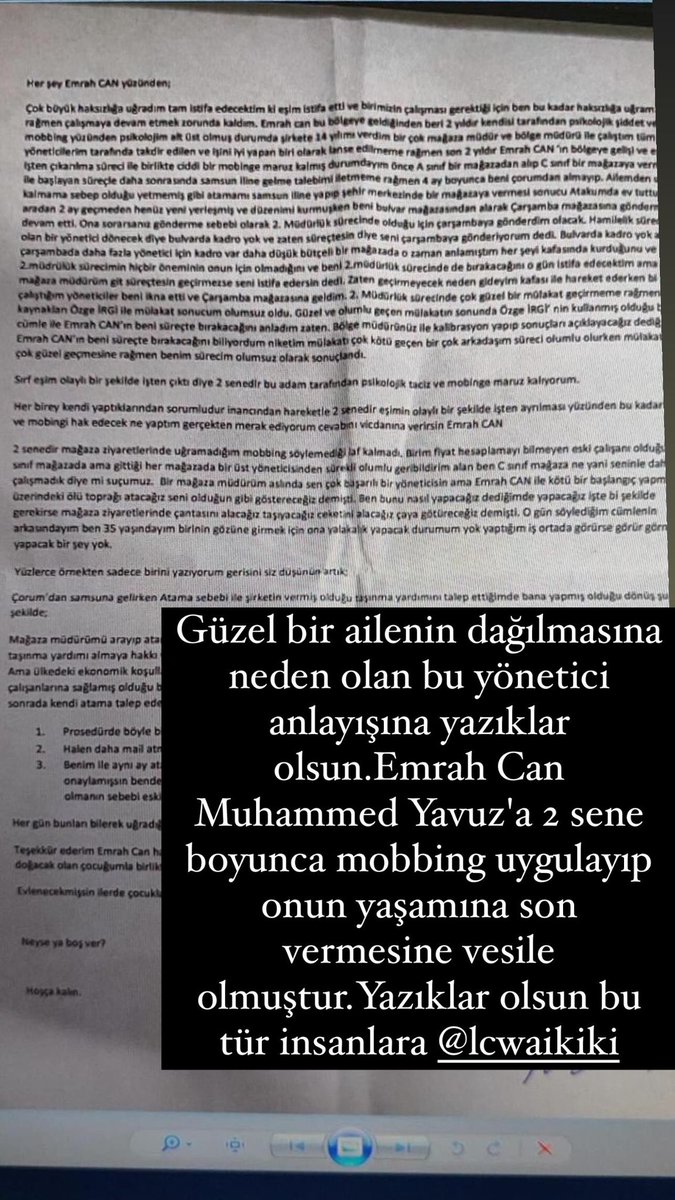 burakozgur05's tweet photo. #emrahcantutuklansın yazıklar olsun.@LCWaikiki @LCWHizmet #LCWaikiki @dincerazaphangs @haluklevent bu aileye yapınlara sessiz kalınmamalı eşi işten ayrıldığı için 2 sene eziyet edilen Muhammed abimize yazık olmuştur. https://t.co/DTrCEnwxrw