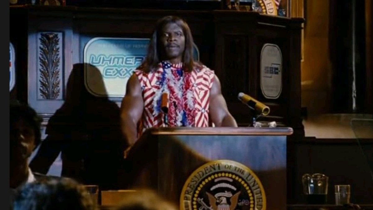theswan22's tweet photo. @acnewsitics Idiocracy is playing out before our eyes. https://t.co/dcLZIstSrJ