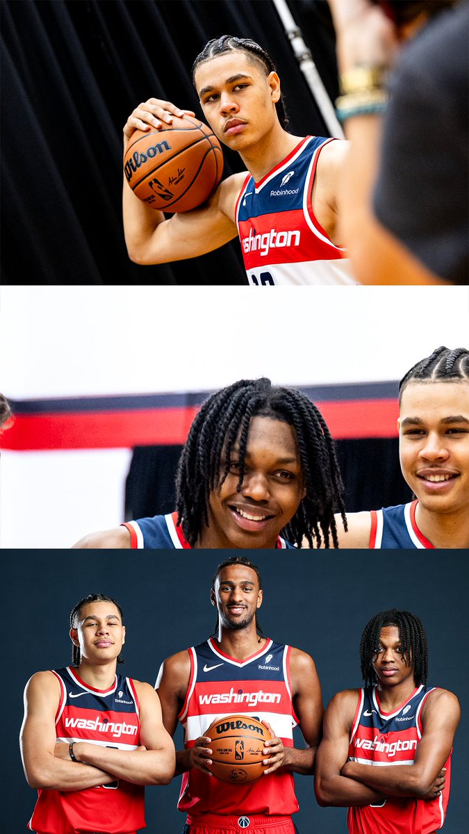 WashWizards's tweet photo. Rookie photoshoot ✔️ https://t.co/pi4TAnwlDV