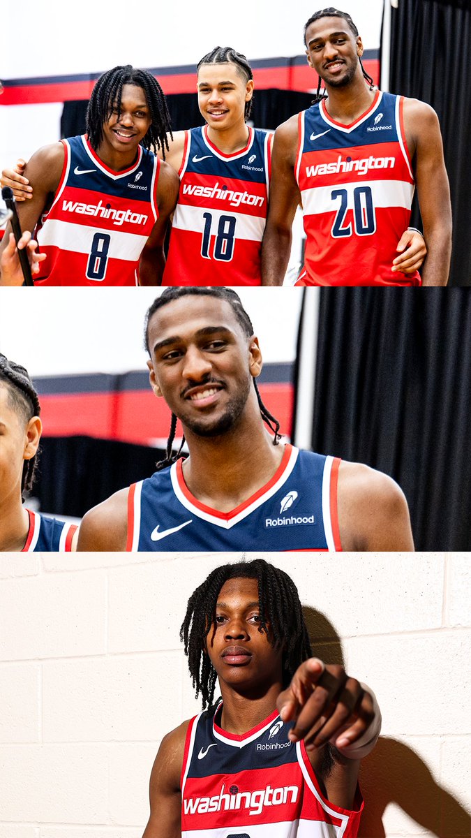 WashWizards's tweet photo. Rookie photoshoot ✔️ https://t.co/pi4TAnwlDV