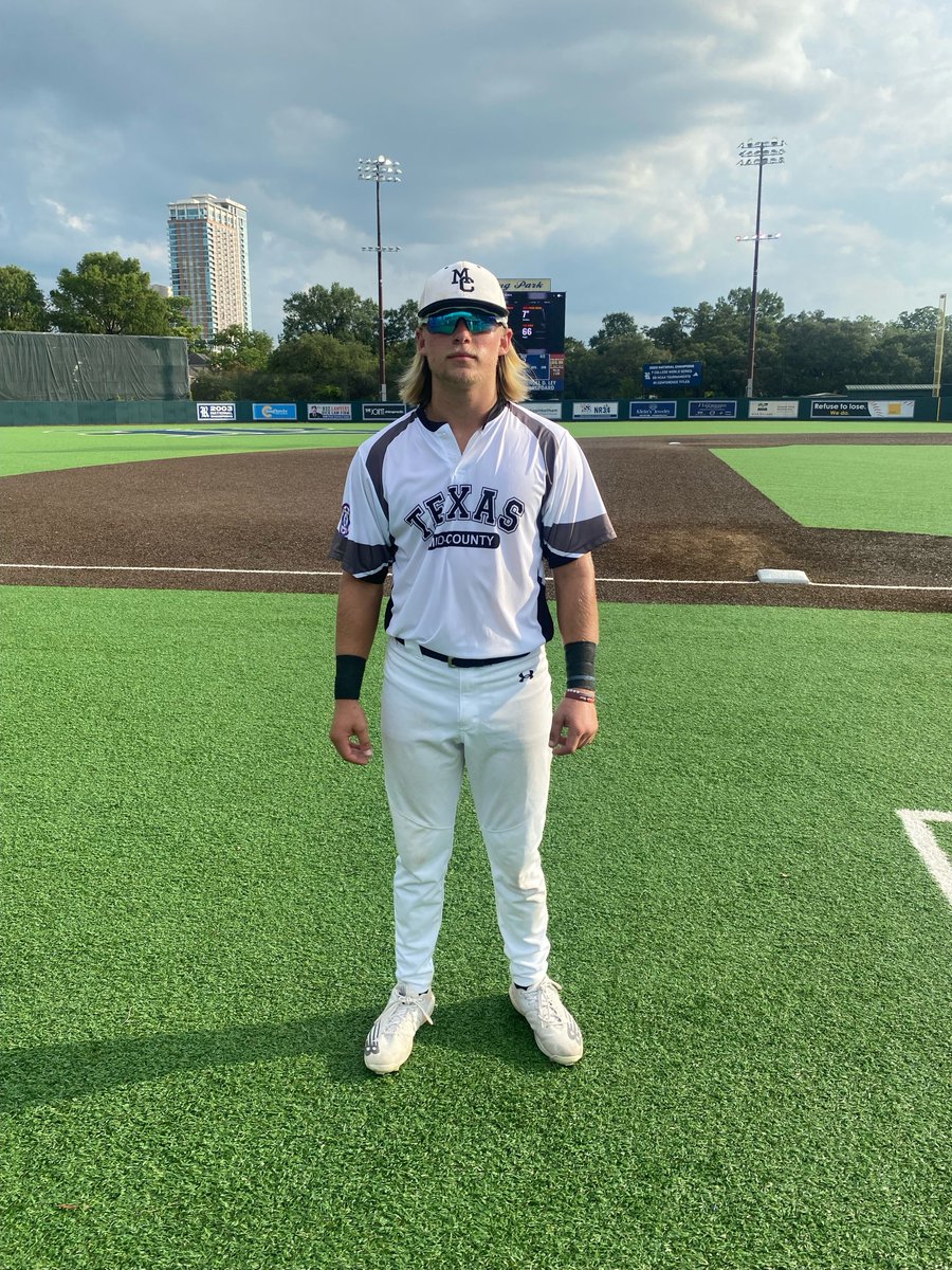 FiveToolTexas's tweet photo. F: @MCBabeRuth3 9, USA Prime Austin 18U 1
PoG: @TobyMarse 1-3, 3B, 2 RBI, R
Hitter: Pierce Brown 2-3, R
Pitcher: Cade McNeely 4 IP, 2K, 2H, R
Notable: @EinkaufFischer 1-3, R, RBI, BB https://t.co/3hfKBakvQh