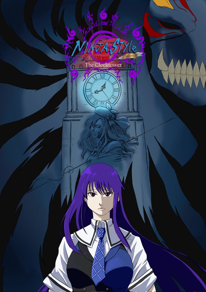 Psirinho's tweet photo. Ninja Story cover story: The Clocktower
.
.
.
.
.
Ou simplesmente "história da Lyn" (inspirada em "Clock Tower" de 1995)

#NS #ninjastyle #spiritage #ÉoTheus https://t.co/LpYGv0D8lK