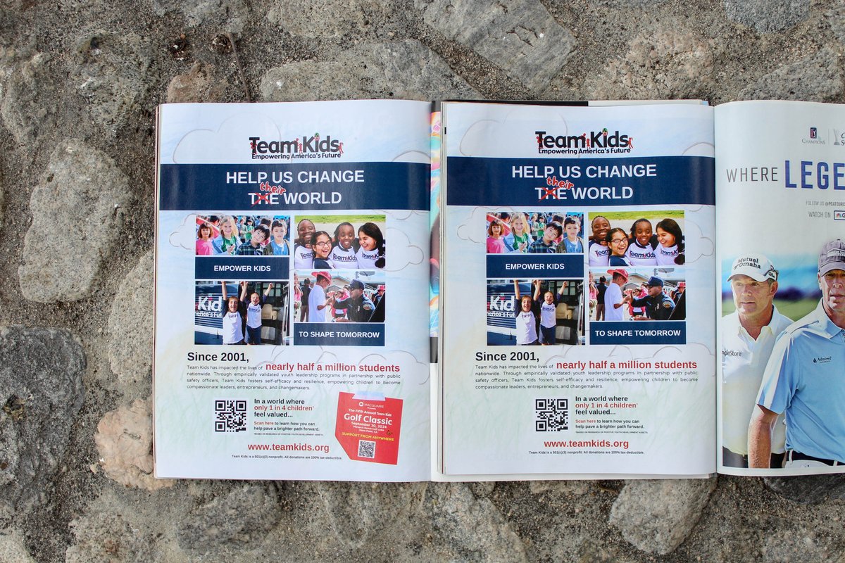 teamkids's tweet photo. 📰 Get your hands on @GolfDigest or @WIRED Magazine and spot Team Kids in action!

👏 Team Kids thanks @MediaMaxLocal and Senior Media Advisor Tobin Honda for shining a spotlight on our commitment to empower the next generation of leaders!

#teamkids #mediamax #golfdigest #wired https://t.co/rtSpMUIatH