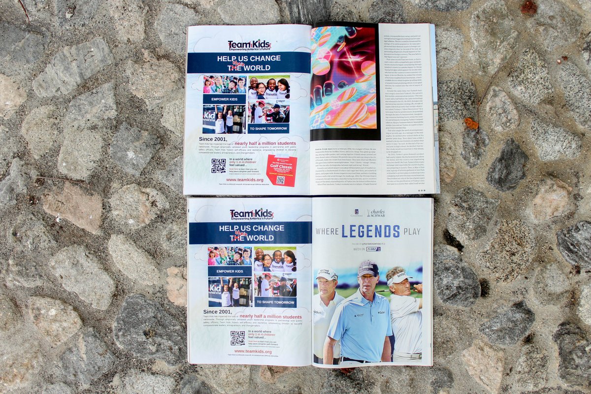 teamkids's tweet photo. 📰 Get your hands on @GolfDigest or @WIRED Magazine and spot Team Kids in action!

👏 Team Kids thanks @MediaMaxLocal and Senior Media Advisor Tobin Honda for shining a spotlight on our commitment to empower the next generation of leaders!

#teamkids #mediamax #golfdigest #wired https://t.co/rtSpMUIatH