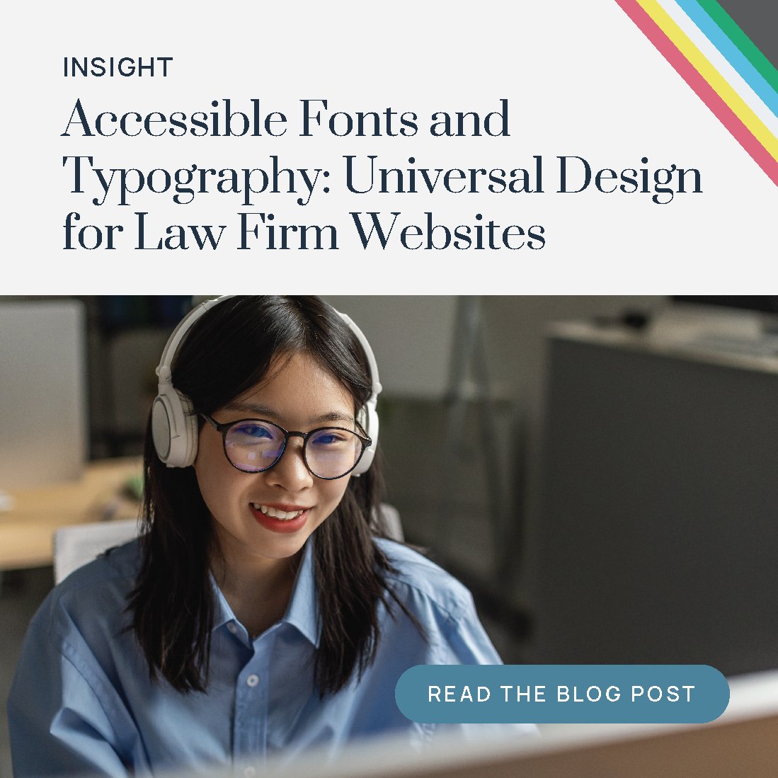 Accessible fonts help make your online content welcoming and inclusive for people with disabilities. Learn how you can use fonts to achieve universal design for your law firm website.

fsquaredmarketing.com/accessible-fon…

#DisabilityPrideMonth #LMAmkt