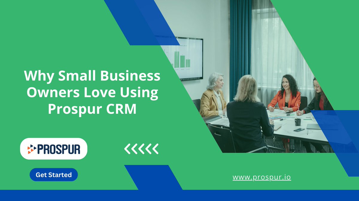 ProspurIo's tweet photo. Why #SmallBusiness Owners Love Using Prospur #CRM? Learn here: https://t.co/akOoiNZsAl
One factor that leads a small business to succeed or fail is how it implements technology in its internal operations. Prospur saves you from repeated manual jobs & leaking revenue.
#Prospur https://t.co/TCkGmIUAjG
