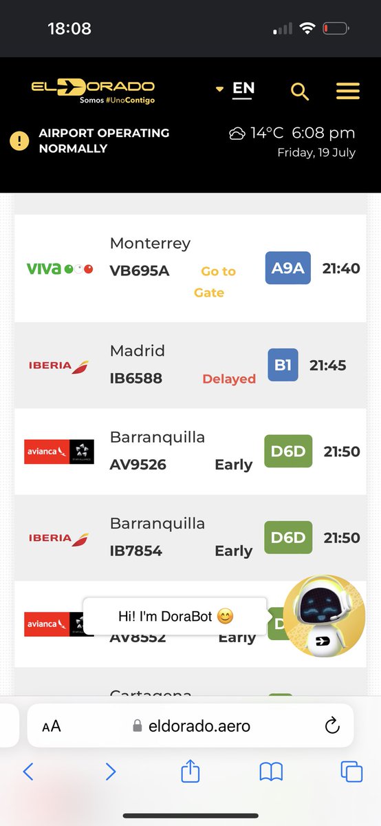 HectorTorresgt's tweet photo. @FvckRkns @Lauradamaya @VivaTeEscucha En la pagina del aeropuerto el dorado dice que si saldra 9:40, estan en el aeropuerto? https://t.co/J9FshMzu6X