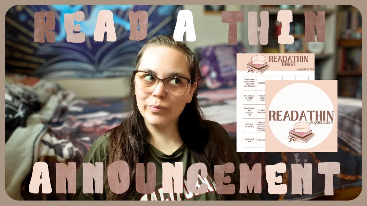 August can not come any faster!!! 
youtu.be/VdGswvfSEwQ?si…

Readathin Templates: readathin.carrd.co