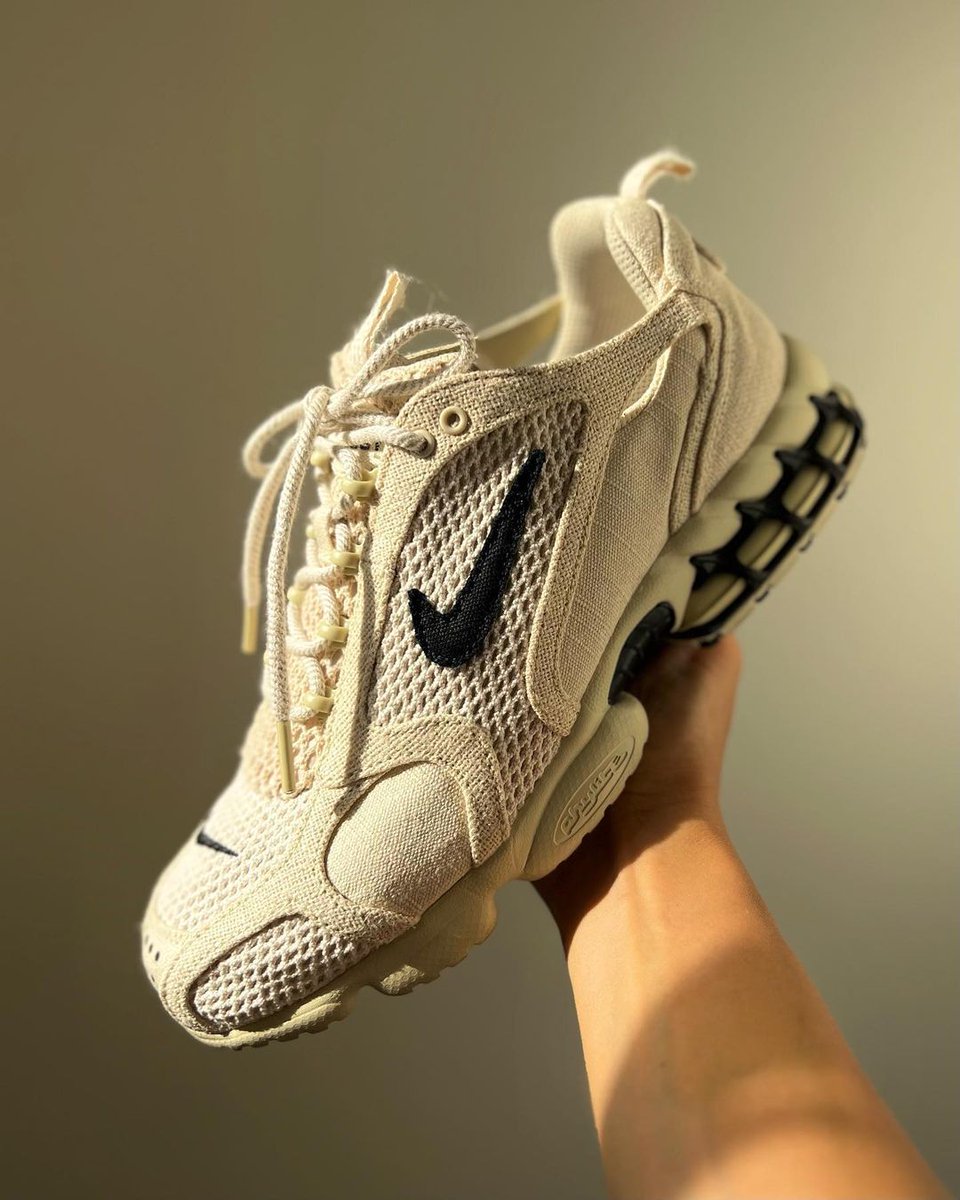 nike air zoom spiridon cage x stussy