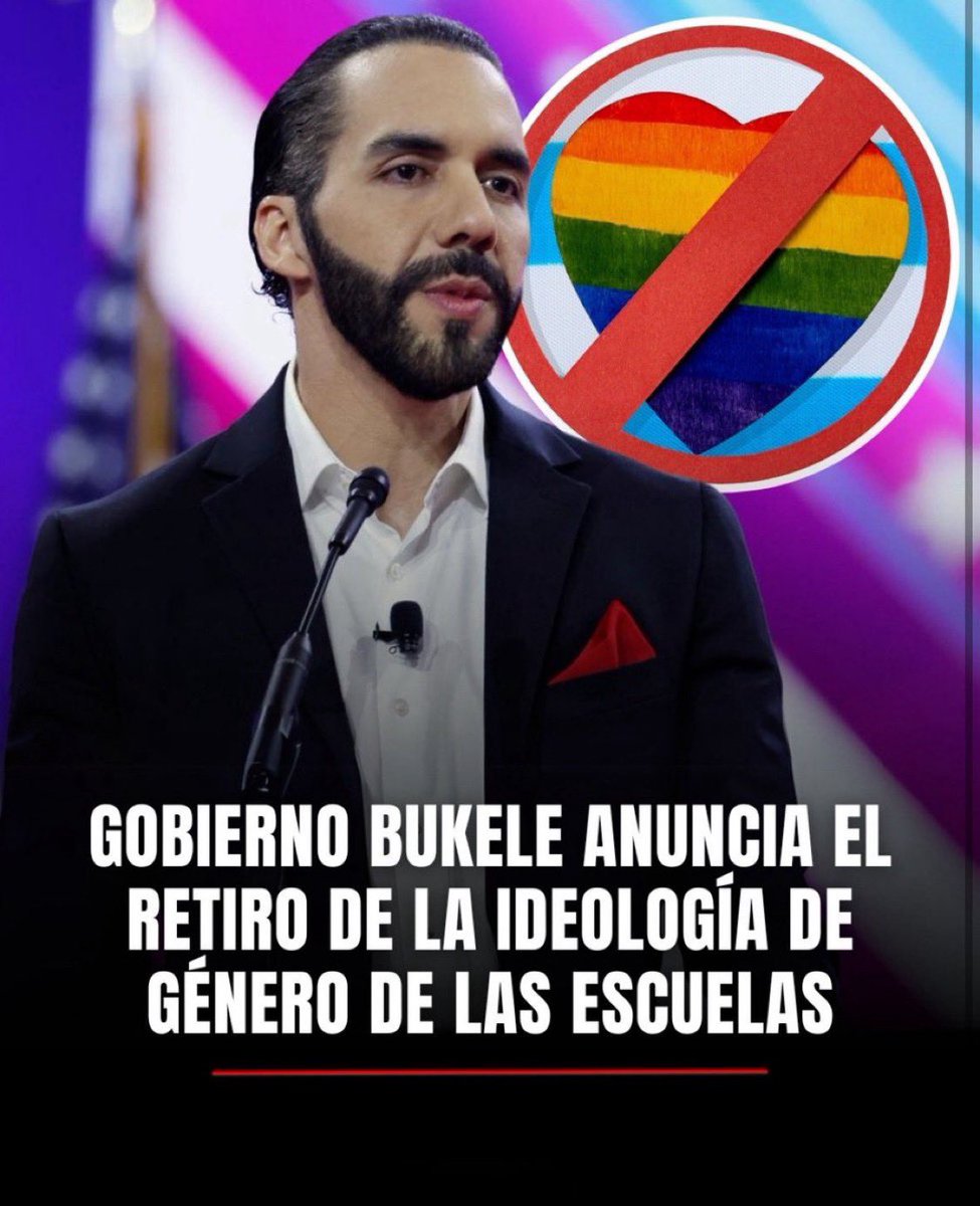 eduardomenoni's tweet photo. ¿Estás a favor de que el presidente Nayib Bukele de El Salvador proteja a los niños y jóvenes del lobby progre LGBTIQ+? https://t.co/9bCqkpDU6u
