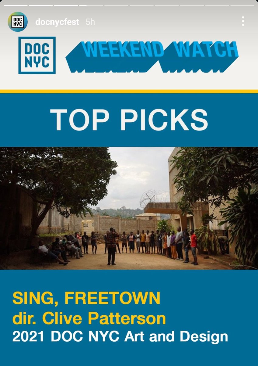Sing Freetown: The Film tweet media
