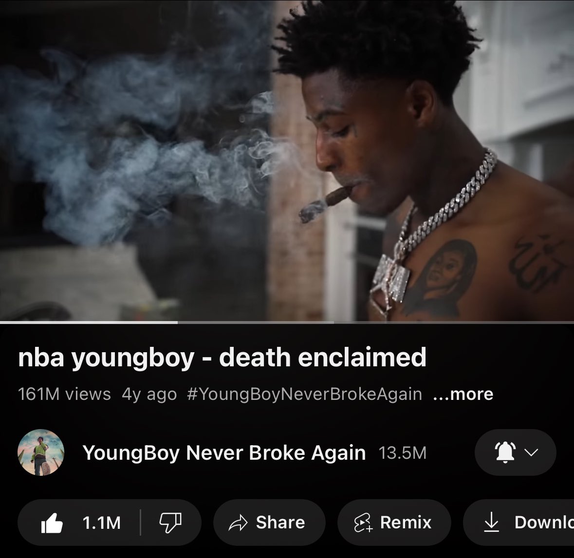 i still wanna know how nba youngboy came up with this word cuz this ain't  even a real word 😂😂