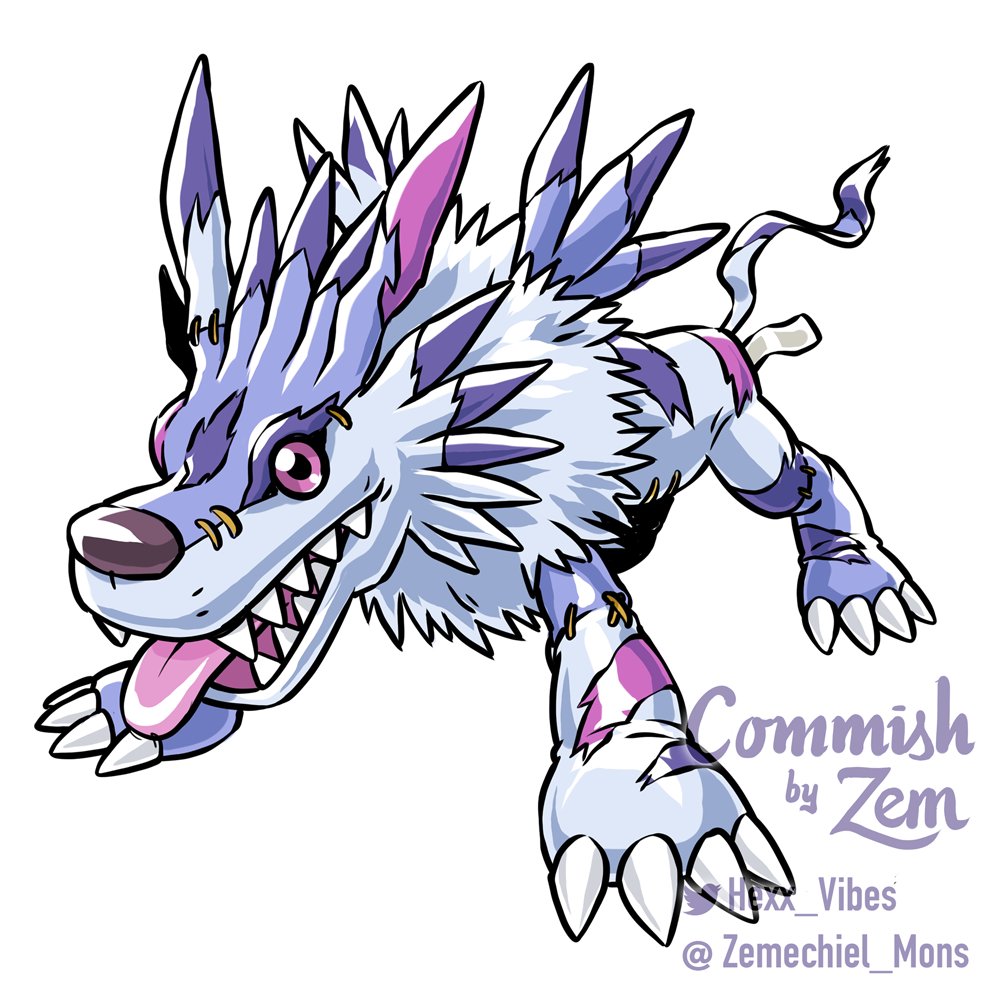 Zemechiel_Mons's tweet photo. PlushGabumon goes the opposite way to PlushAgumon, instead of growing tougher with technological updates it becomes nimbler and faster, using its fluff as a weapon or diversion, and consolidating as the ultimate arts&amp;crafts swashbuckler. https://t.co/Og2t9hsRFE