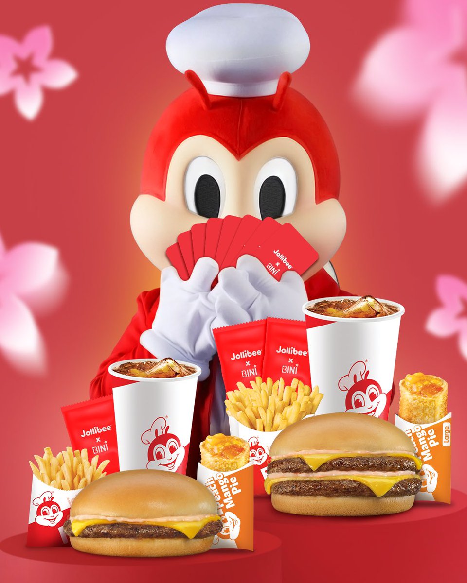 1 JOLLIBINI MEAL A SURPRISE GA 👀

Gising na kayo hahaha sana ma pansin ni Mikha pinned tweet ko so help me out please 🫶🏻🥹

✅ follow me
✅ like &amp; RT my pinned twt for Mikha (sc for proof)
✅ reply with sc and which member you really want to pull from the JOLLIBINI pc
✅ use