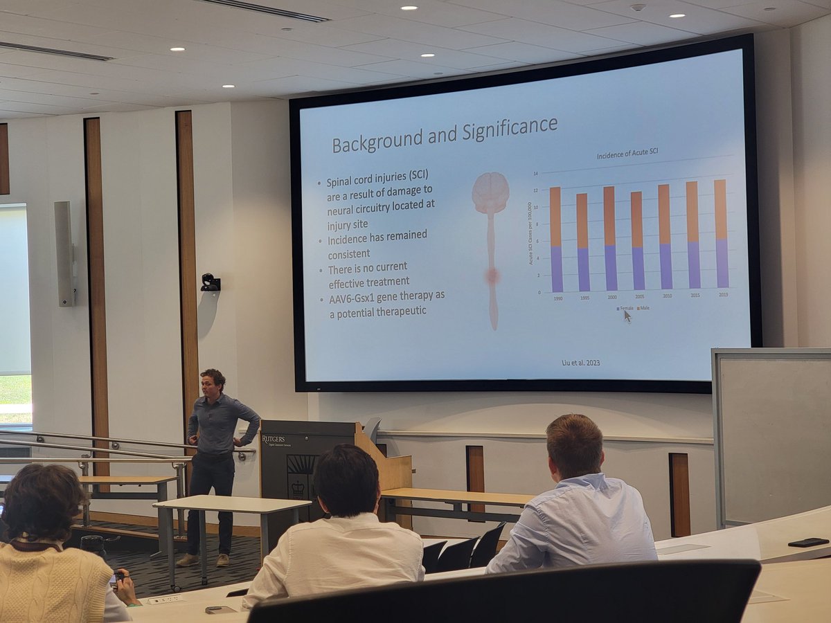 We are so proud of our <a href="/NSF/">U.S. National Science Foundation</a> Cellular Bioengineering #REU students who all gave amazing presentations today at our symposium! 

<a href="/RutgersResearch/">Rutgers Research</a> <a href="/RutgersSOE/">Rutgers Engineering</a>