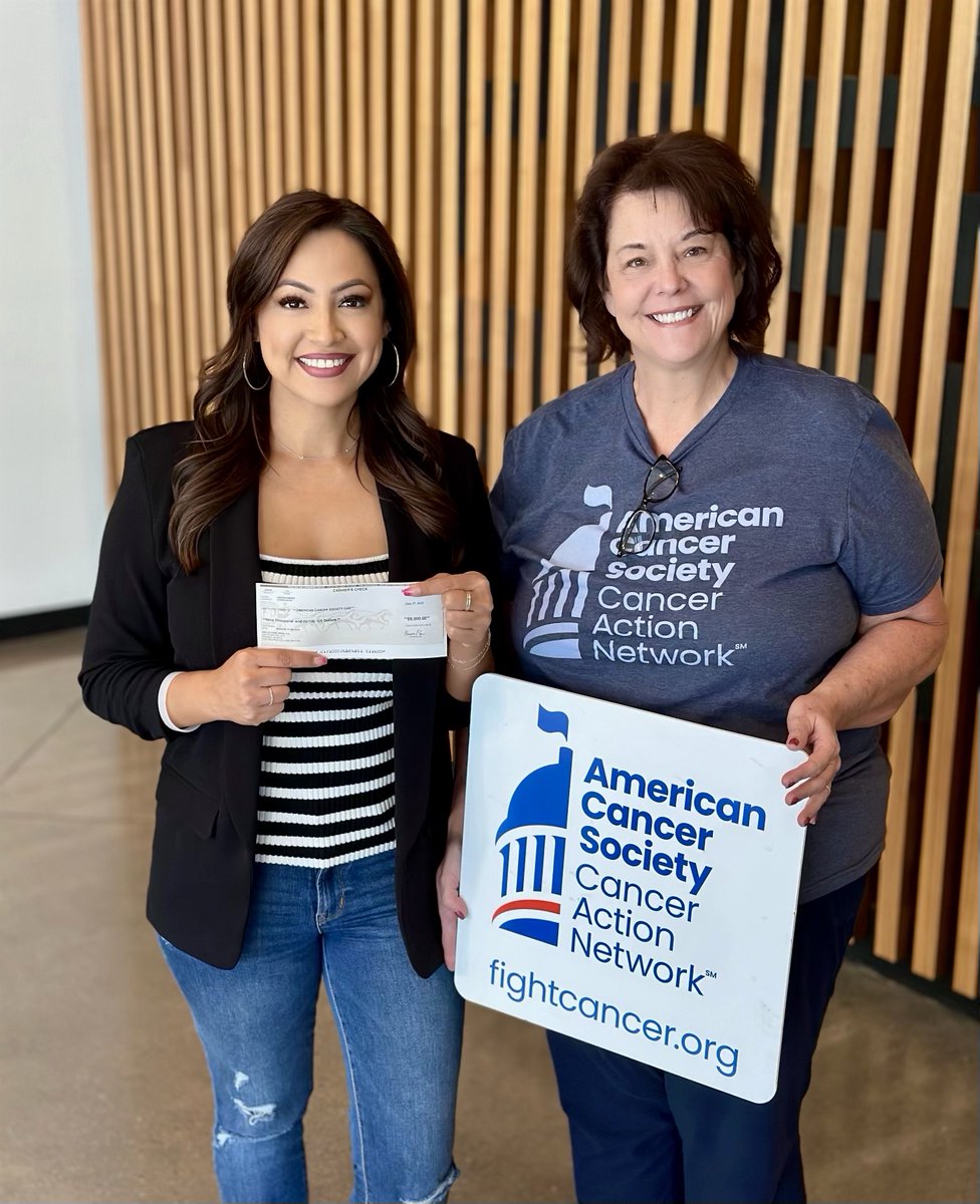 So proud and thankful to continue our partnership with @VannessaOnAir and her Breathe2Believe fundraiser as we work to fight cancer for everyone.