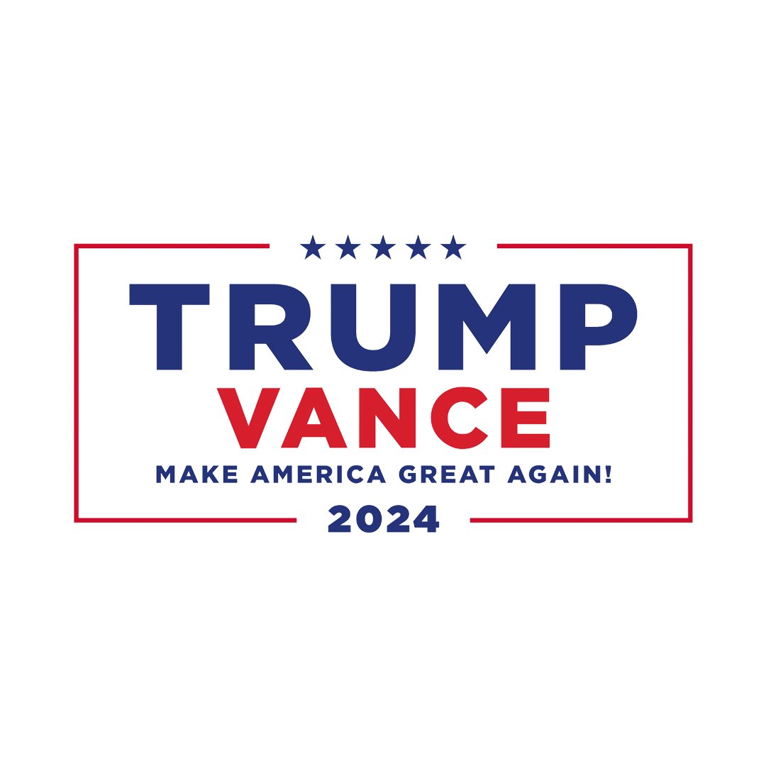 GOP's tweet image. Our winning ticket! #TrumpVance2024