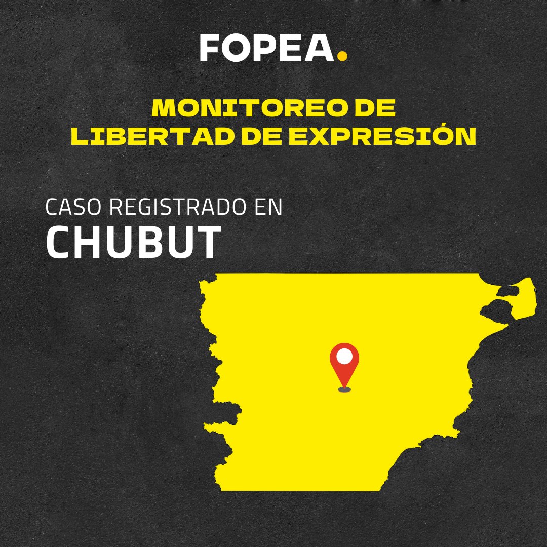 #FOPEALibertadDeExpresión 📢 FOPEA deplora el ataque con bomba molotov a la vivienda de la comunicadora independiente Cynthia Francisco, de Comodoro Rivadavia

El Foro de Periodismo Argentino (FOPEA) deplora el ataque con bomba molotov que sufrió el 4 de julio por la noche👇