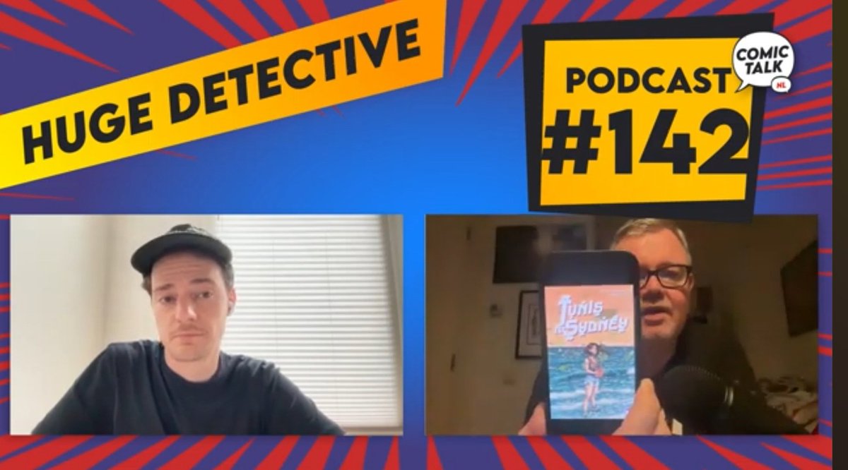 carnouchec's tweet photo. Thank you @deJvanT &amp; Comic Talk NL for the kind words about TUNIS TO SYDNEY on your fabulous podcast! 

https://t.co/uAY4BNXtFd https://t.co/U4f8Ny5I47