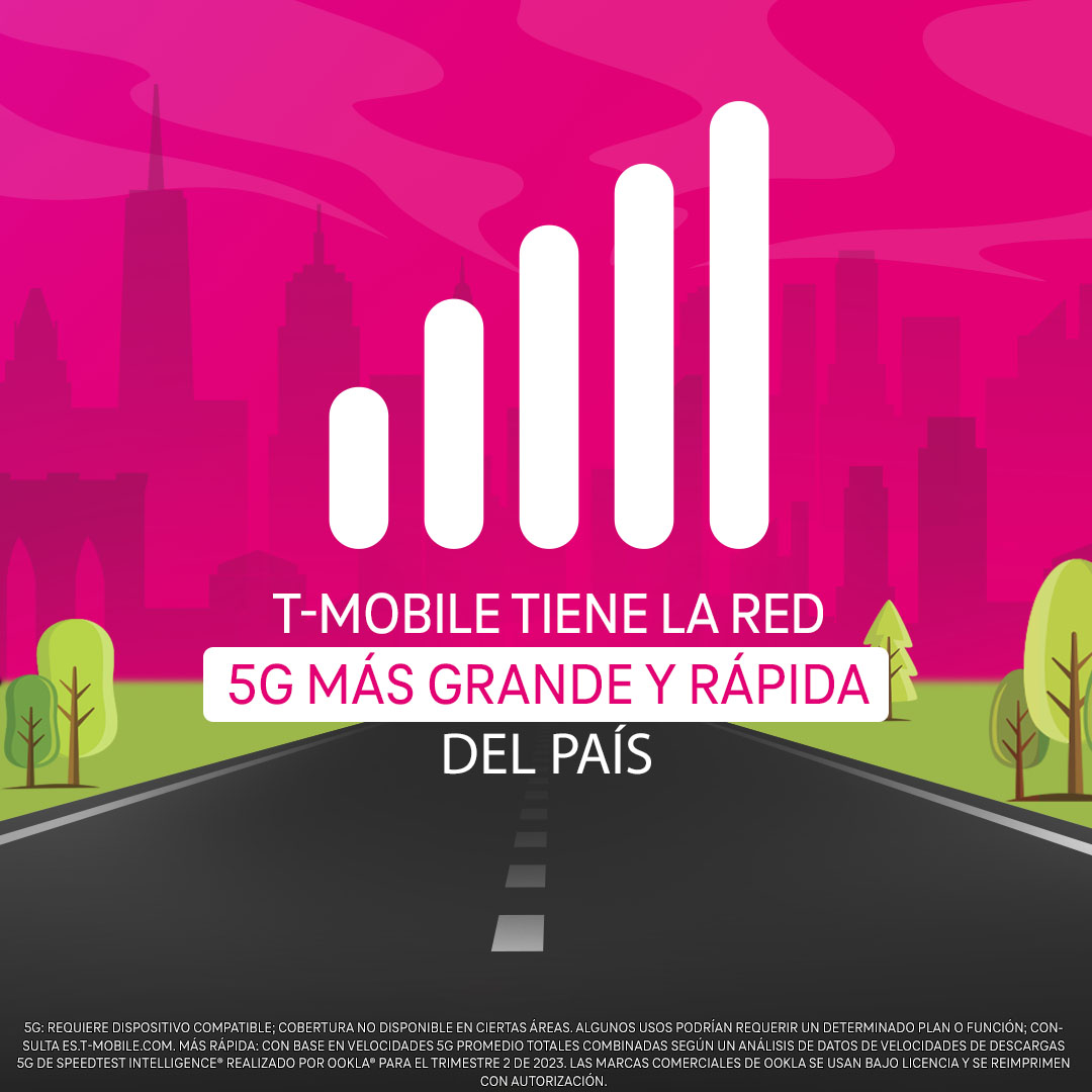 AntWilkersonJr's tweet photo. @TMobile cubre más del país con su red 5G nacional que AT&amp;T y Verizon juntos 👉  https://t.co/vWg4i5WcMO

#TeamMagenta https://t.co/X1y3DquF80