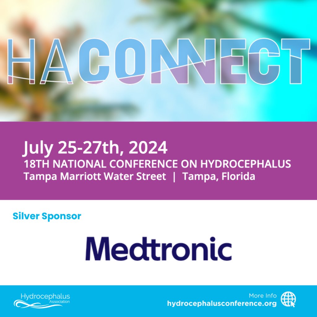 HydroAssoc's tweet photo. Thank you, @Medtronic, for supporting #HACONNECT &amp; your longstanding support of HA! Your valves and #shunts save thousands of lives, and we couldn’t do what we do without partners like you. Register for #HACONNECT, National Conference on Hydrocephalus at https://t.co/gMC8X6C7qd. https://t.co/54BrOSvkgQ