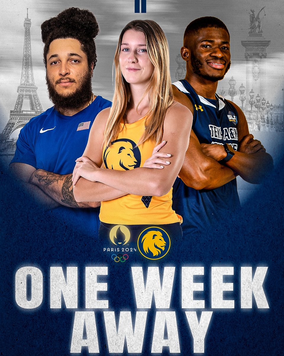 One Week till <a href="/tamuc/">田村菜央</a> takes center stage in #Paris2024  ! #GoLions