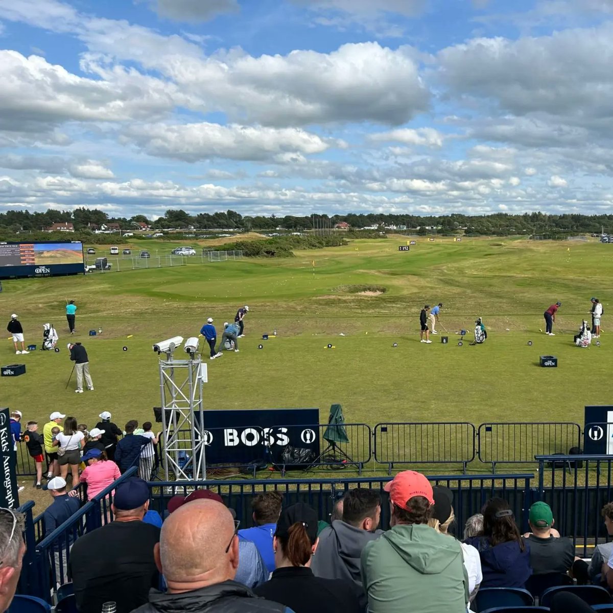 The excitement is building to decide The Open at Troon. 9 back tees have been added and 3 bunkers at the 1st and 6th. The 9 hole par 3 Craigend Course includes a replica Postage Stamp hole and it also  provides The Open Practice Ground with a number of its target greens. #TheOpen
