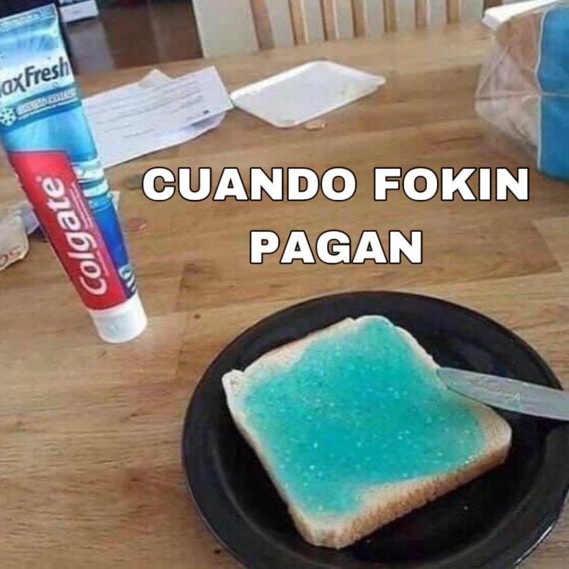 elcuarticopod's tweet photo. Cuando fokin pagan https://t.co/ksfipOsAKV