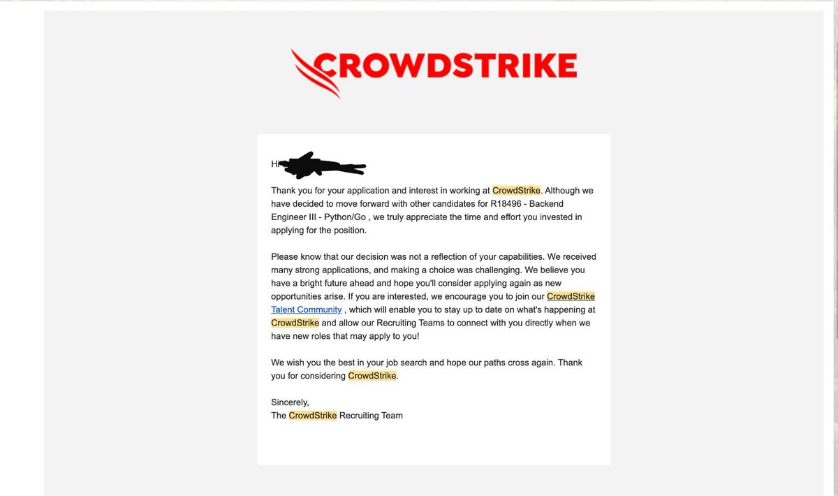 fatsopanda's tweet photo. hahaha guess what @CrowdStrike , you might still need it xD
jk, off to @Microsoft  rejection xD https://t.co/41FFIL7mzJ